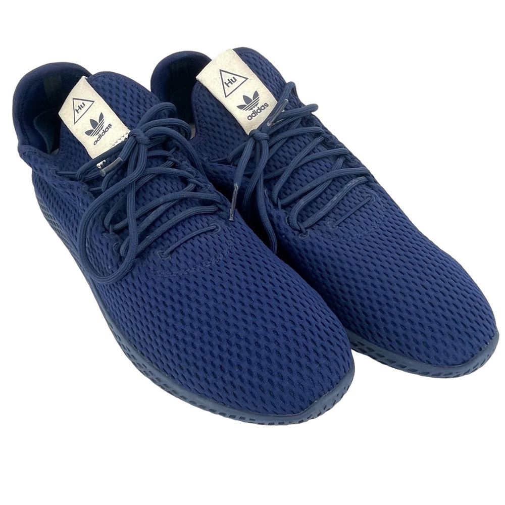 adidas Men’s Navy Blue Knit Sneakers
